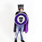 black panther costume set superhero cape mask belt shield marvel wakanda