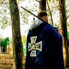 Medieval Hooded Cloak, Viking Cape, Custom Renaissance Costume 