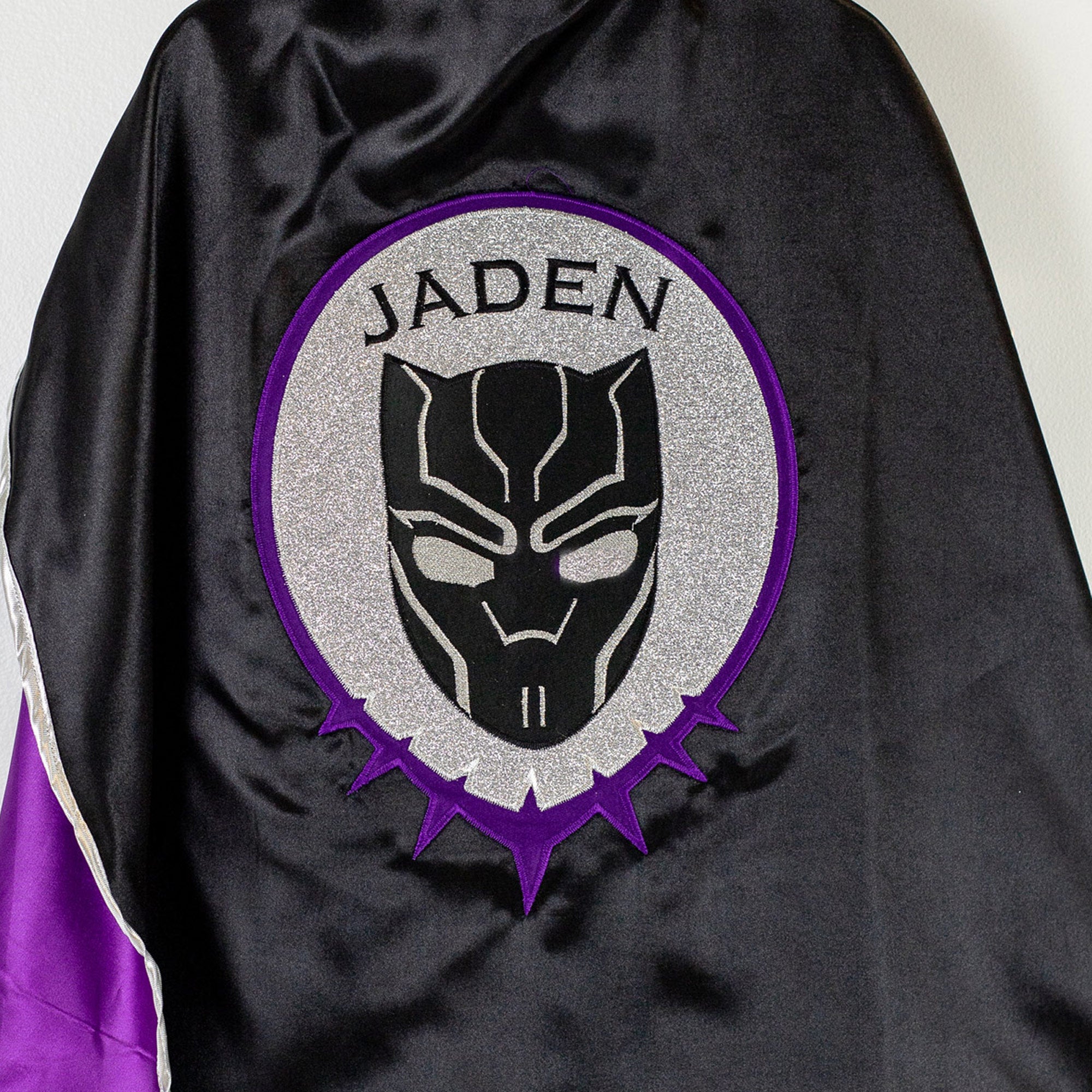 Black Panther Superhero Cape Costume