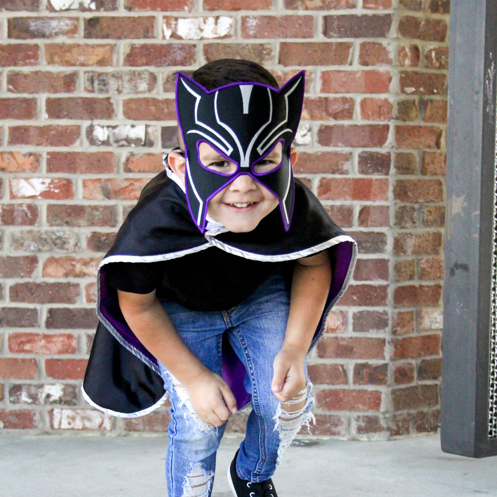 Black Panther Superhero Eye Mask