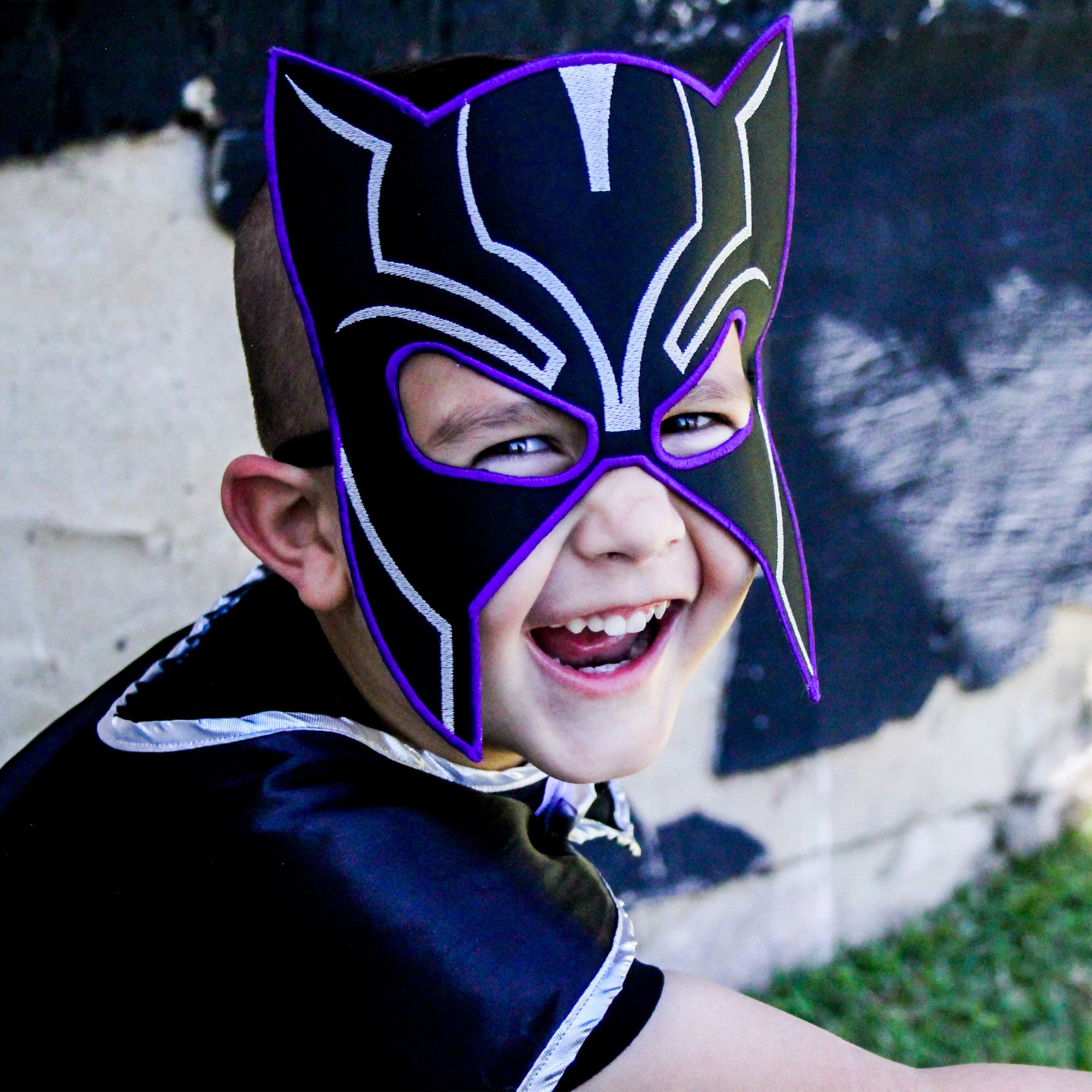 Black Panther Superhero Eye Mask