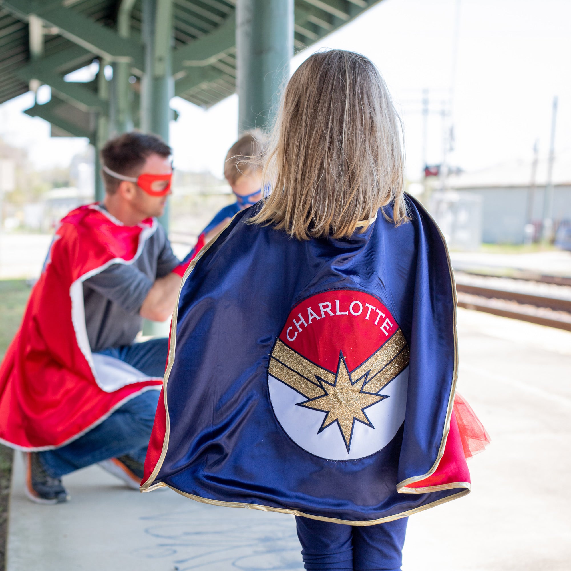 Captain Marvel superhero cape