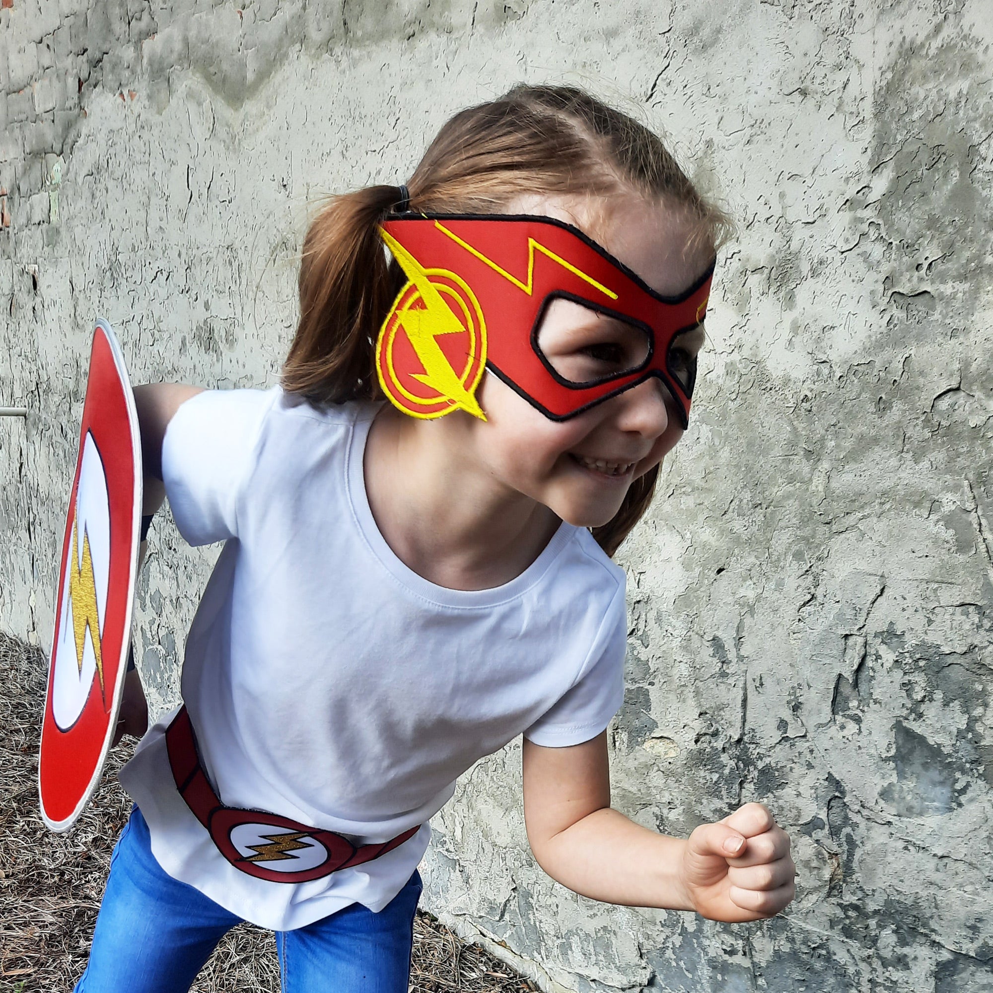 Flash Superhero Eye Mask