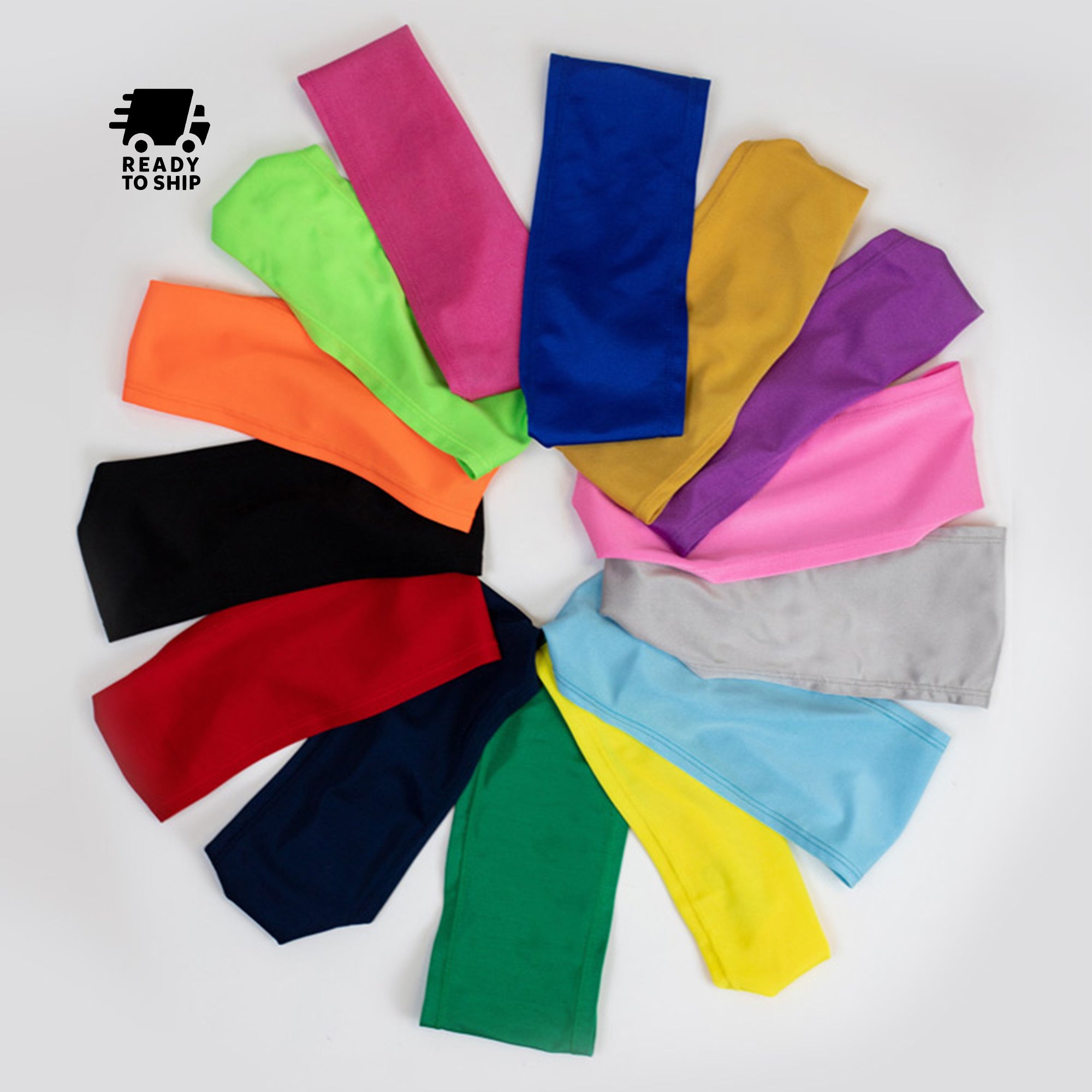 Stretch Headbands Athletic Active Running Yoga Superhero Workout Gym CrossFit Style
