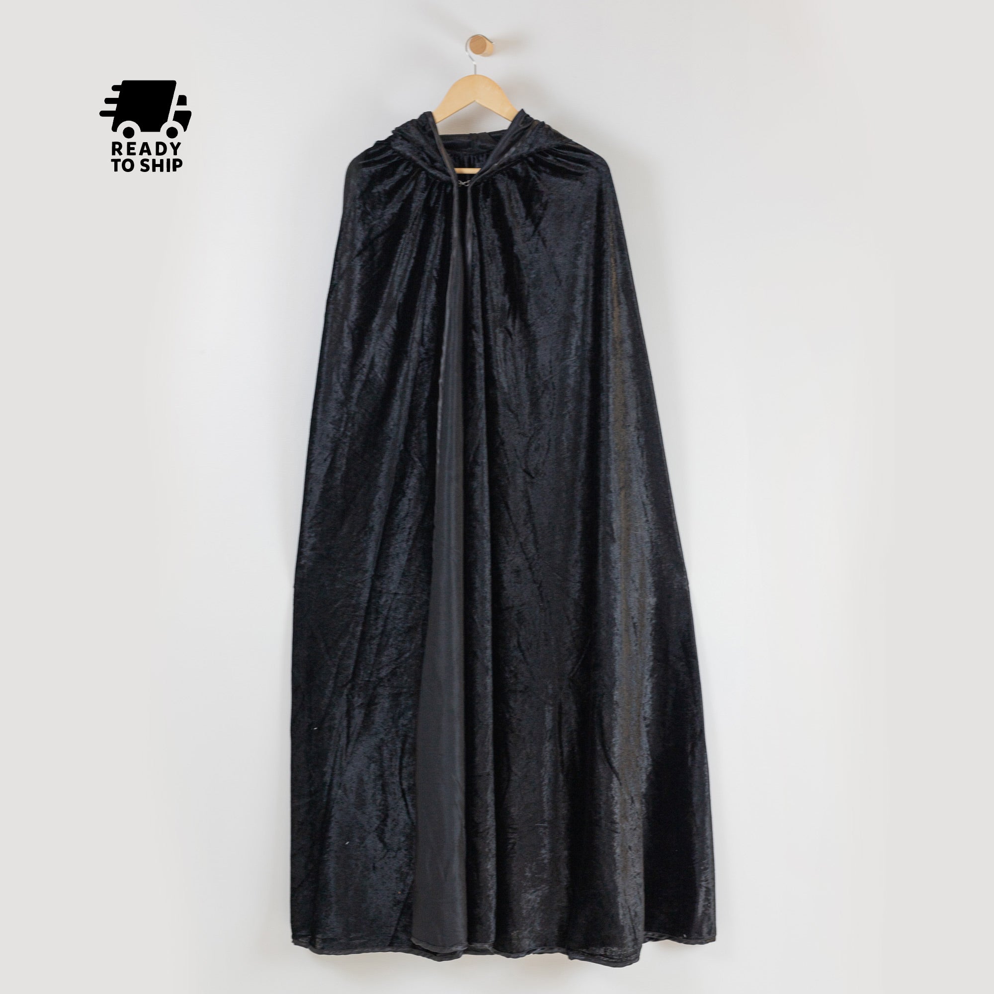 Medieval Hooded Cloak Cape Adult Kids Everfan Costume
