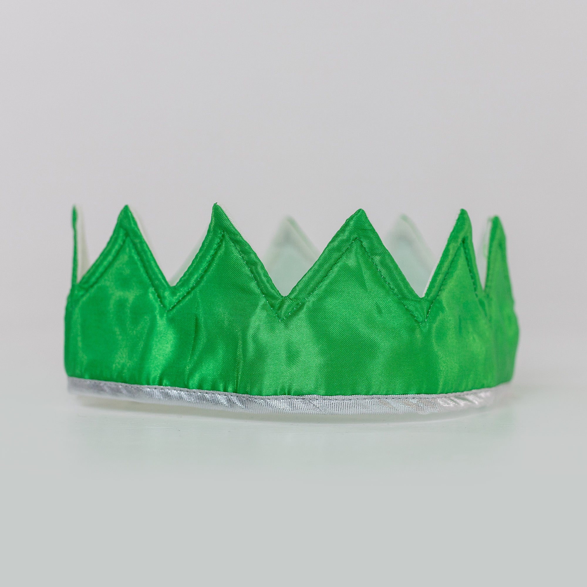Royal Satin Crown King Queen Princess 