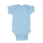 Baby Superhero Cape Snapsuit Onesie Newborn Toddler Light Blue
