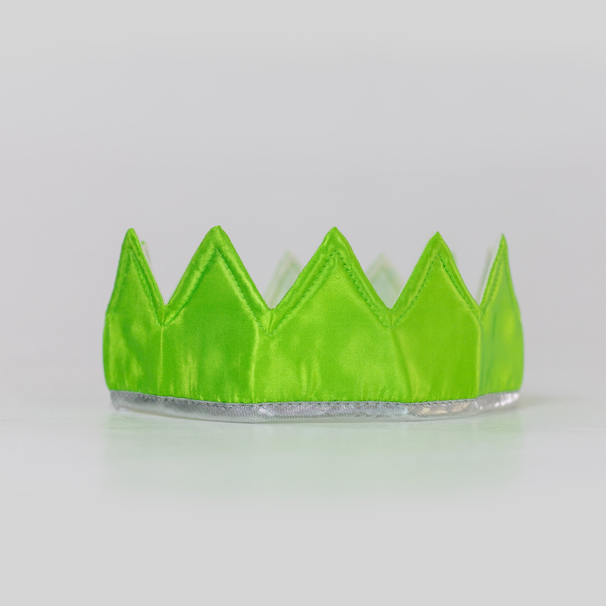Royal Satin Crown King Queen Princess 
