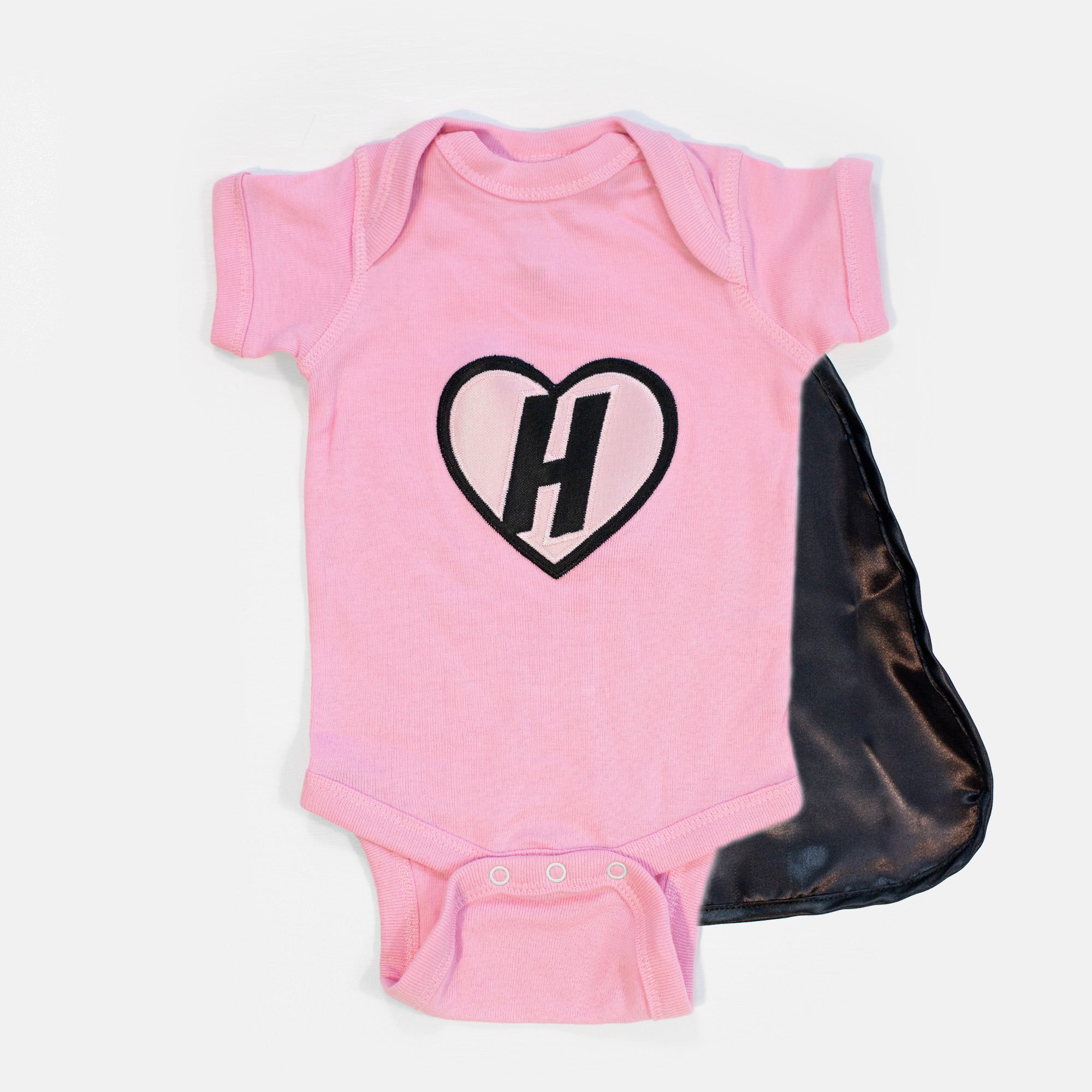 Personalized Baby Superhero Cape Snapsuit Onesie