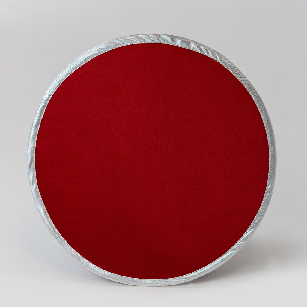 Personalized Superhero Circle Shield Red