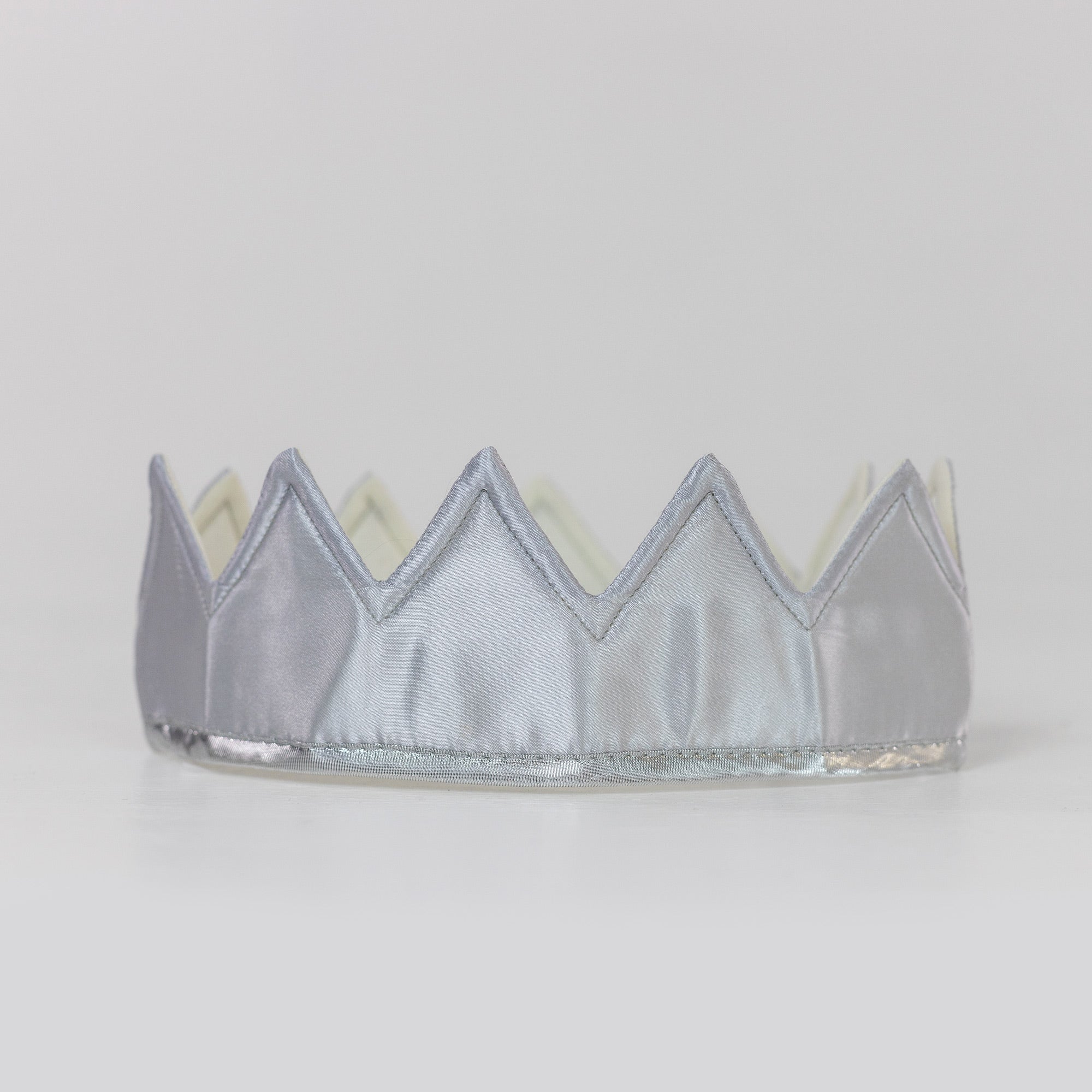 Royal Satin Crown King Queen Princess 