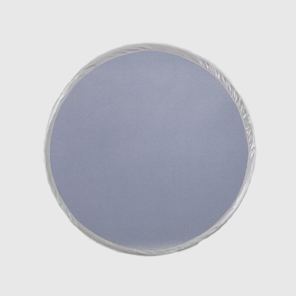 Personalized Superhero Circle Shield Silver