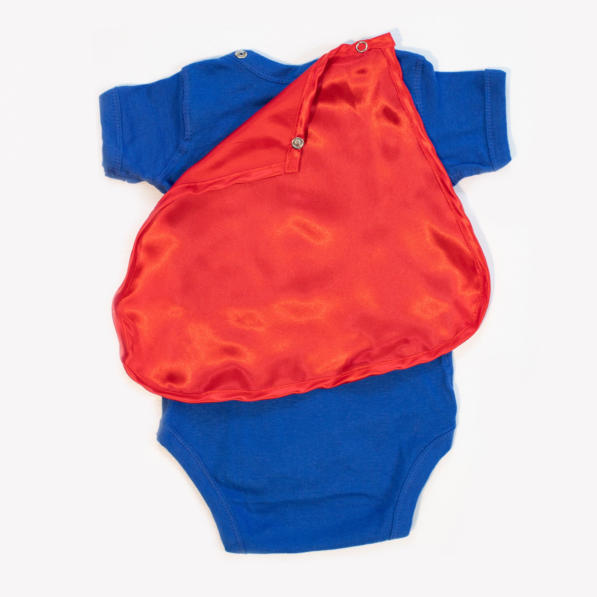 baby bodysuit snapsuit onesie custom dtf logo superhero cape