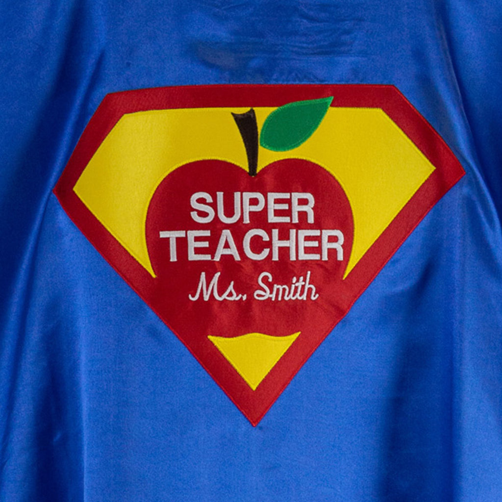 Super Teacher Superhero Cape Classroom Gift End of Year Appreciation Thank You