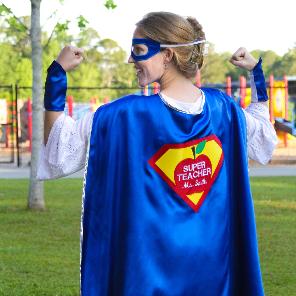 Super Teacher Superhero Cape Teacher of the Year, gift